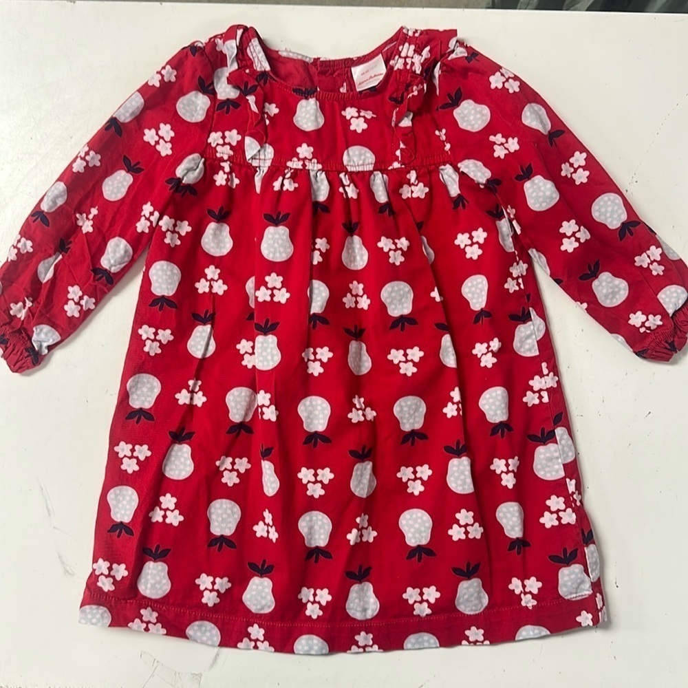 Hanna Andersson Poplin Pear Dress